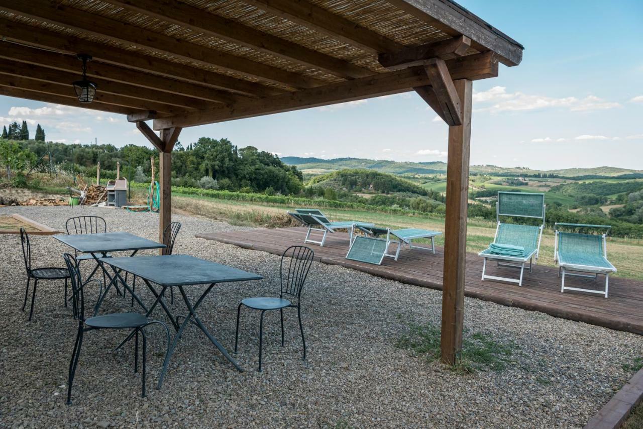 Agriturismo Le Tre Pietre - Podere Nel Chianti Quercegrossa Buitenkant foto